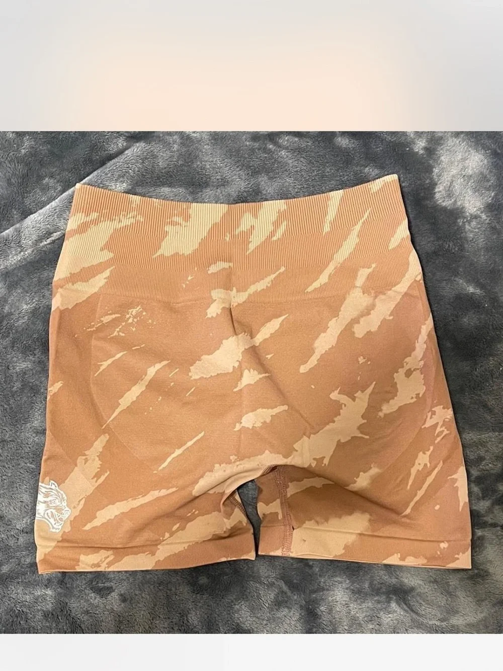 Darc Sport Brown Tie-Dye Shorts